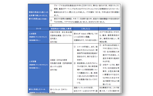 情報交換会